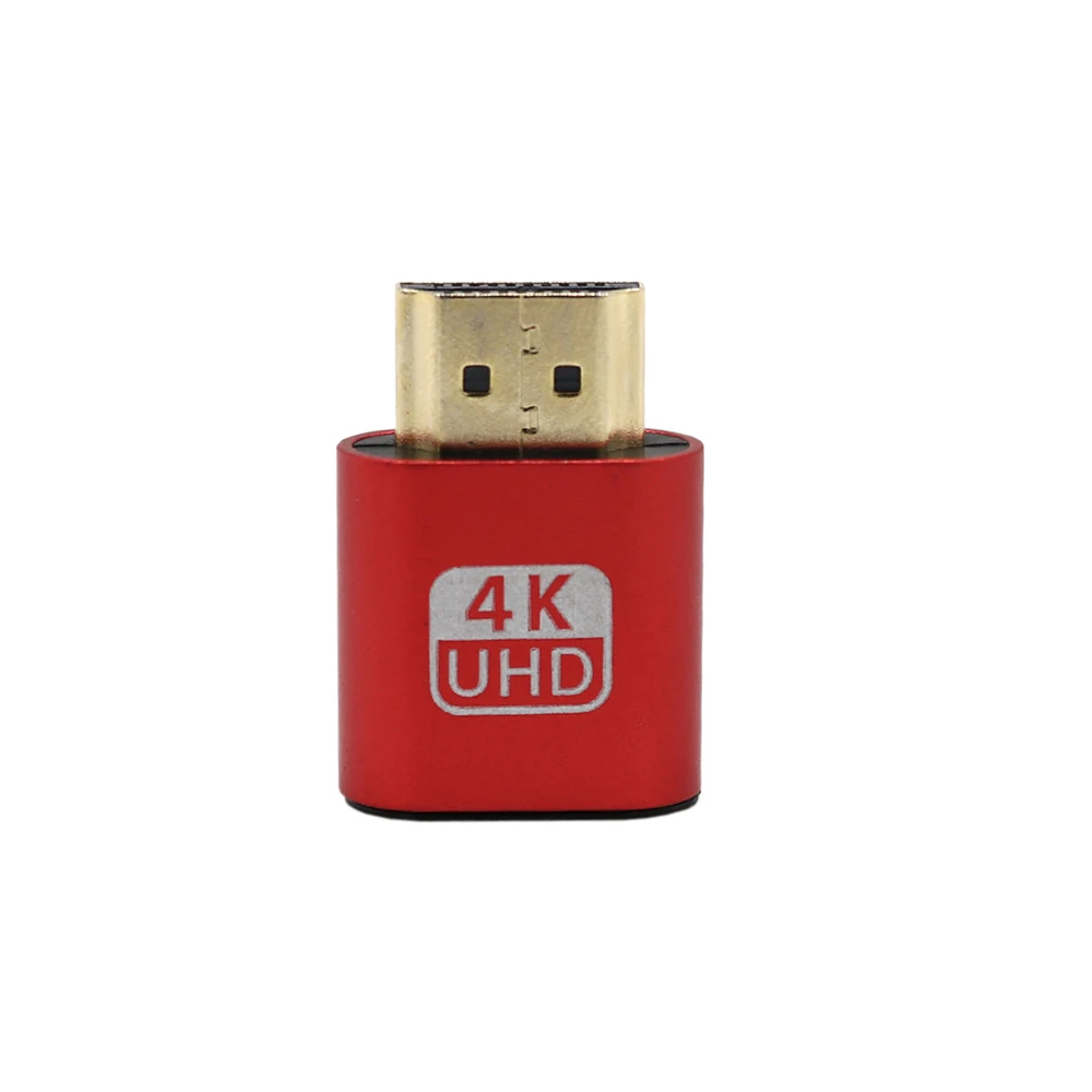 Новое поколение VGA виртуальный дисплей адаптер HDMI DDC EDID пустышка без головы