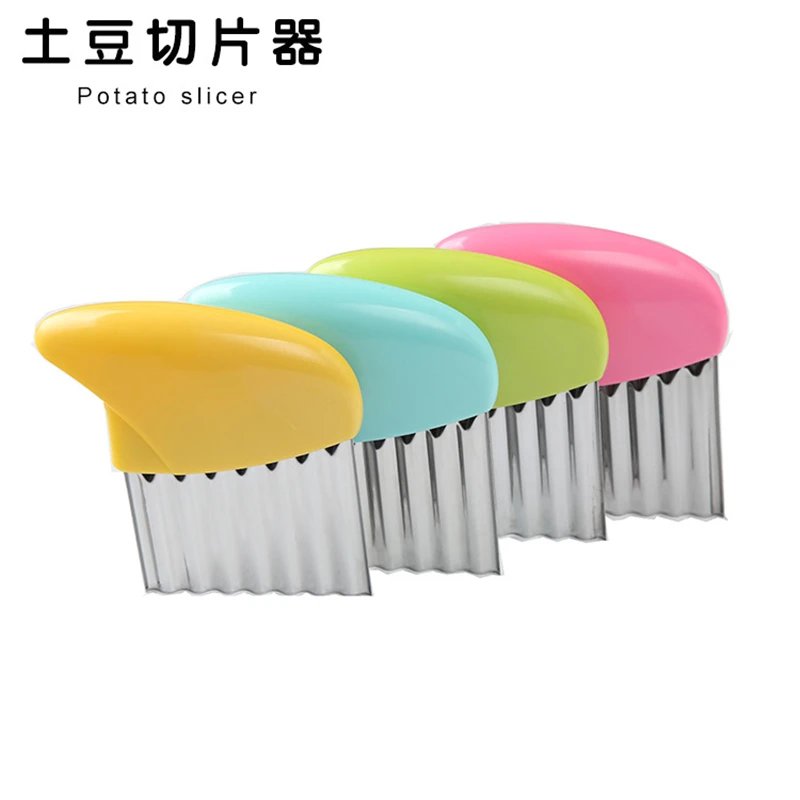1 pcs Stainless Steel Potato Slicer Potato Knife Cutting Tools Creative Vegetable Cutter Kitchen Convinient Gadget Drop Shipping 1 pcs Stainless Steel Potato Slicer Potato Knife Cutting Tools Creative Vegetable Cutter Kitchen Convinient Gadget Drop Shipping
