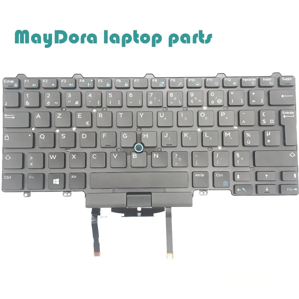 Совершенно новая Оригинальная клавиатура для ноутбука DELL LATITUDE E7450 7470 7480 5450 5470 5480 с