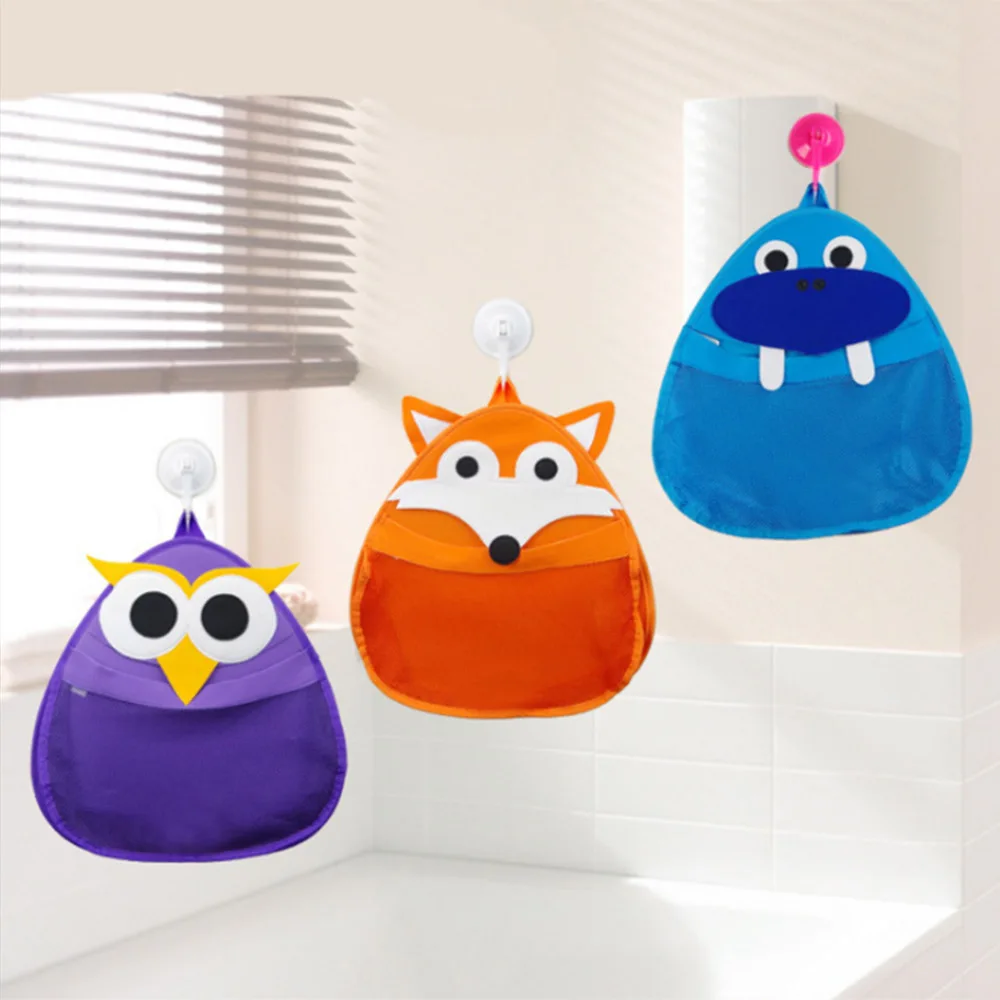 Классические Игрушки для ванны сумка для хранения ванной водонепроницаемый подвесной мультфильм Органайзер детская корзина с карманами
