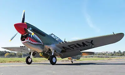 Огромный Scale skyflight 2 м размах крыльев RC P40 EPO Warhawk пропеллер RTF модель самолета готов к полету TH03129