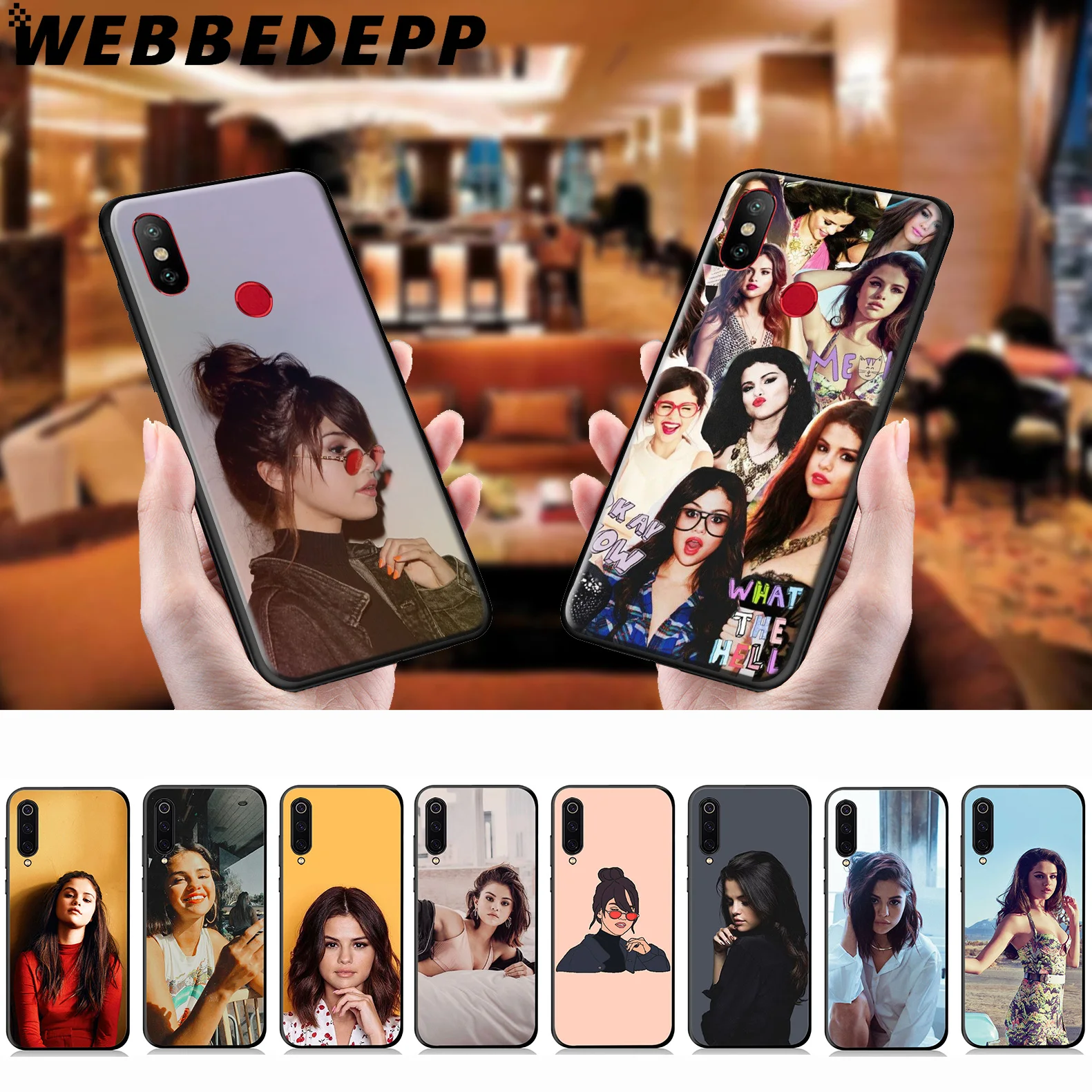 Мягкий чехол WEBBEDEPP Selena Gomez для Xiaomi Mi 9T 9 8 SE 6 A1 A2 A3 Lite MiA1 MiA2 MiA3 F1 MAX 3 Mi8 CC9E CC9 |
