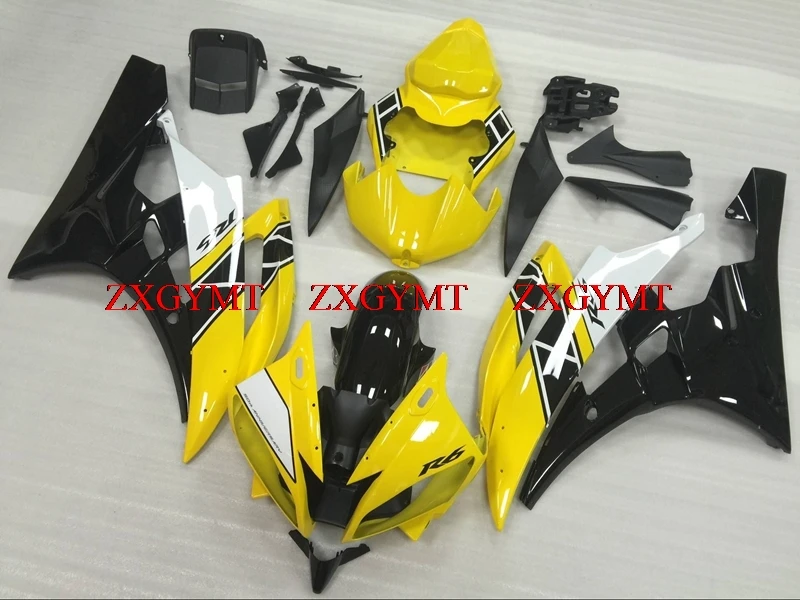 

Full Body Kits for YZF600 R6 2006 - 2007 Plastic Fairings for YAMAHA YZFR6 07 Yellow Black Fairings YZFR6 07