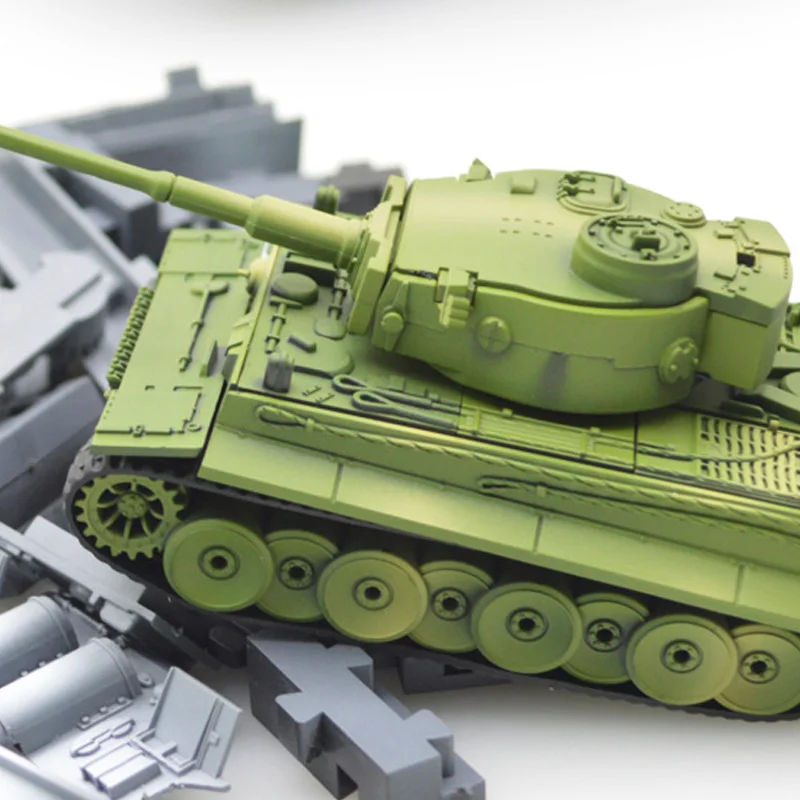 4D модель строительные наборы в сборе танк тигра panzerkampfwgen Vi Обучающие игрушки