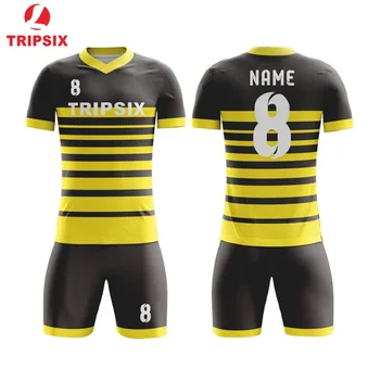 

2019 Latest Design Quick Dry Football Training Kits Custom Kids Breathable Soccer Club Jerseys Free Shipping