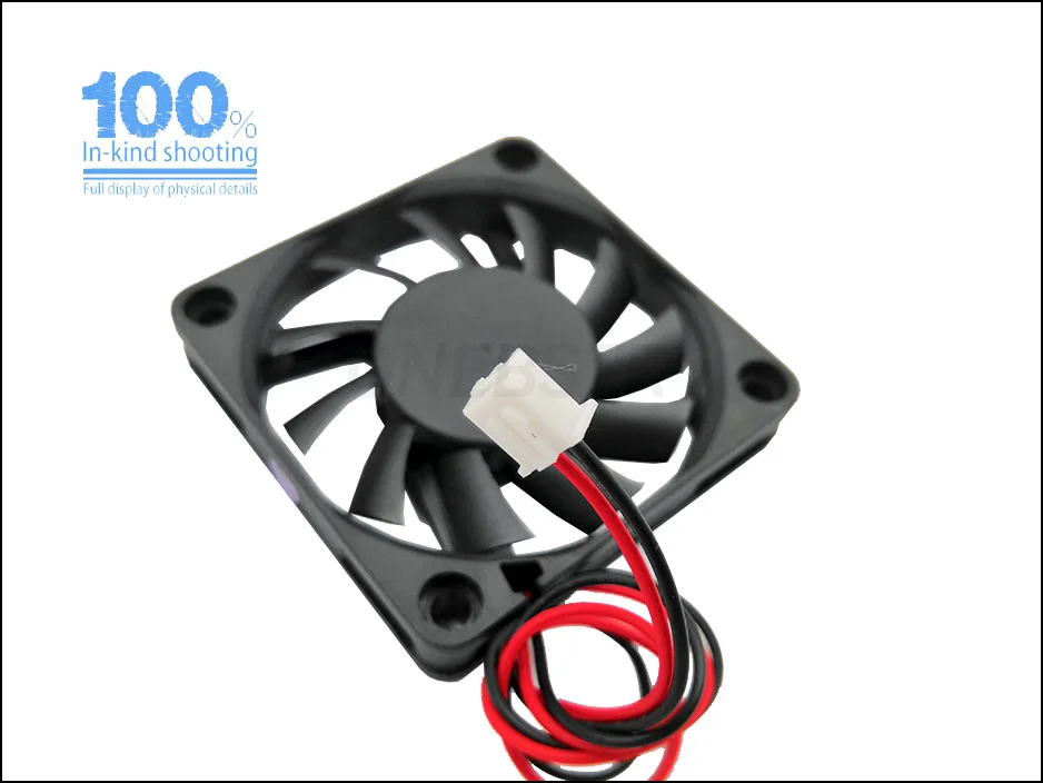6010 Brushless Fan DC12V 6cm 60mm 60X60X10mm Fan 2Pin Small Power Supply Cooling Fan Length 250mm11