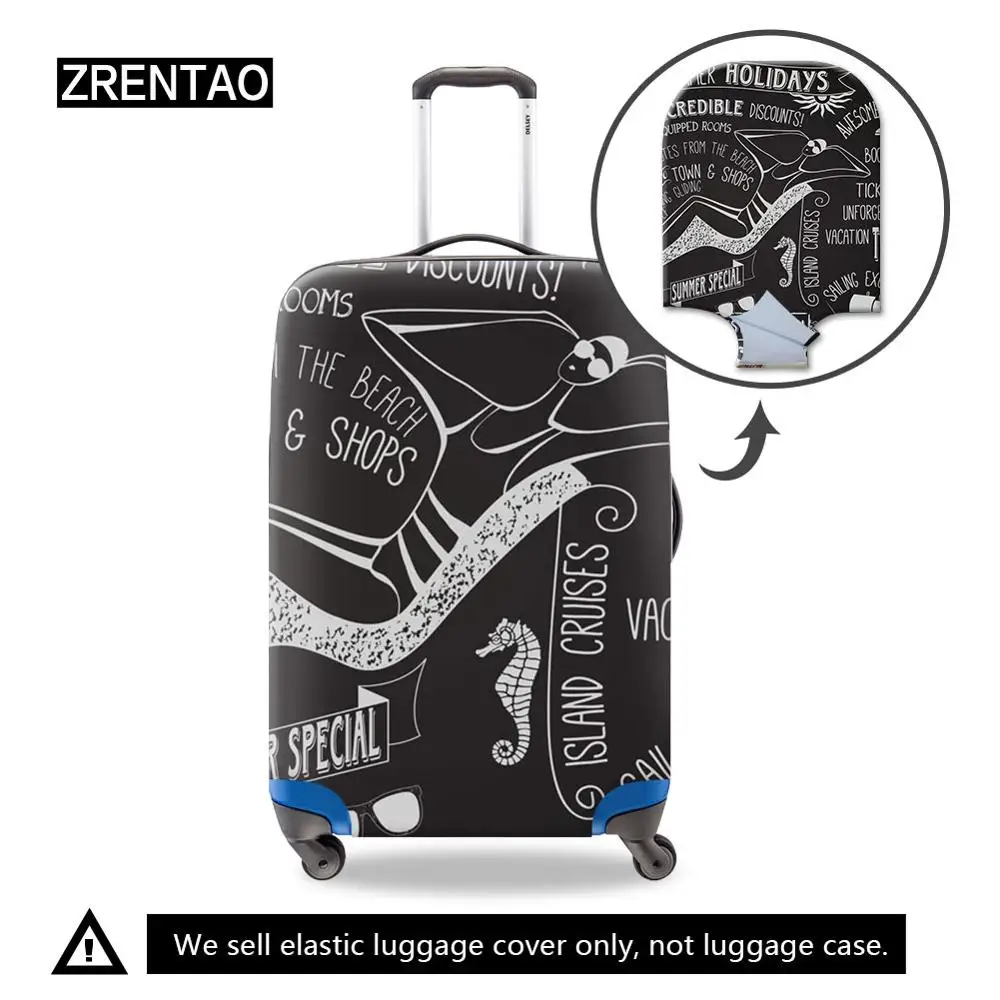 fashion cover for suitcase