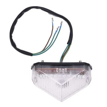 

Motorcycle 10 LED Red Brake Running Turn License Plate Tail Light Quad ATV Bike