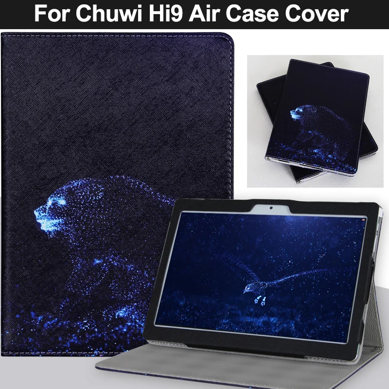 

Fashion PU Case cover for 10.1 inch Chuwi Hi9 Air Tablet PC for Chuwi Hi9 Air Case Cover with screen protector gift