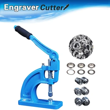 

Heavy Duty Hand Press Grommet Machine Tool Full Set Kit-3 Die Set 3000 Eyelets