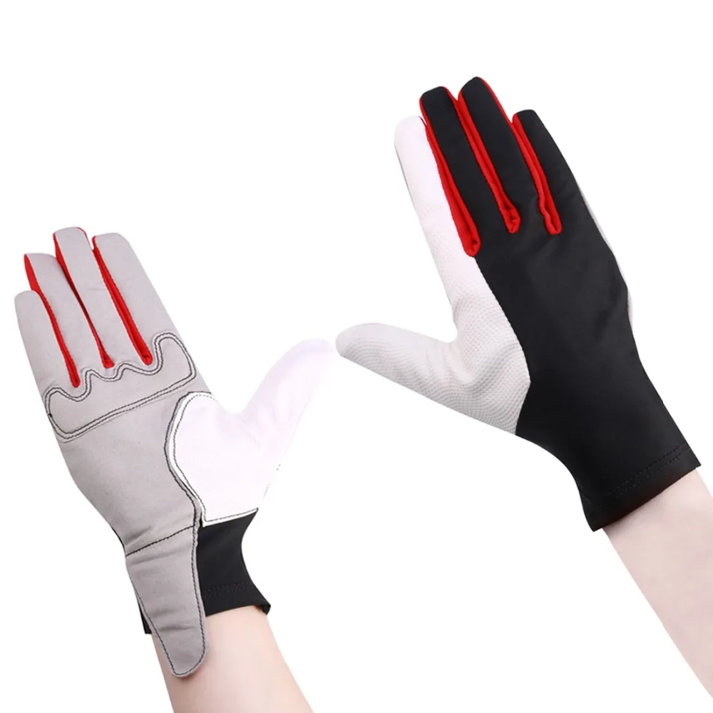 

Riding Gloves Professional anti-skidding Horse Riding Equestrian Leather Gloves Soft Sports Gloves QMST-01