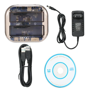 

HDD Docking Station USB3.0 Hard Disk Drive Docking Station Multifunctional Docking Base for 2.5 Inch 3.5 Inch SATA