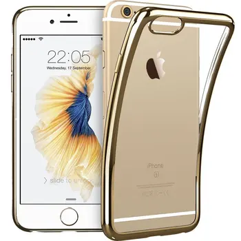 

For iPhone X Case Silicon Rubber Case Crashproof [Simple Fashion Style] Electroplating Scratchproof Ametabolic for iphone 7 6