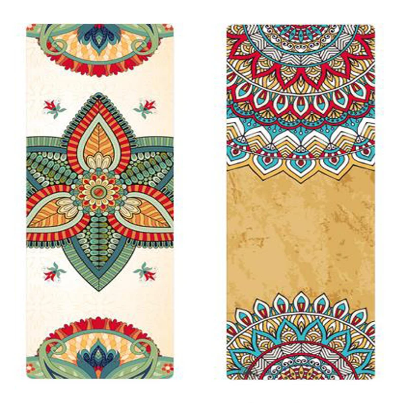 

Environmental 3mm thick Natural Rubber eco-friendly slip-resistant Hot yoga mat for yoga Fitness Gym mat