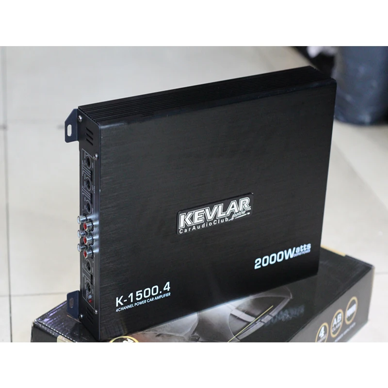 

car power amplifier high-power car audio 4-channel four-way high-quality 12V car amplifier modified K1500.4