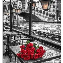 5820 Forgotten Roses- Paint by Numbers Kits for Adults DIY