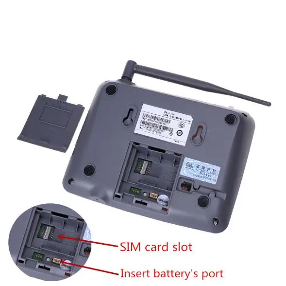 GSM 850/900/1800/1900 МГц фиксированный беспроводной телефон с FM поддержкой для дома|fixed