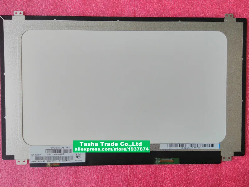 

NV156FHM-N42 NV156FHM N42 fit NV156FHM-N41 N43 LP156WF4 SPU1 LP156WF6 SPF1 1920*1080 EDP 30 Pins IPS matrix