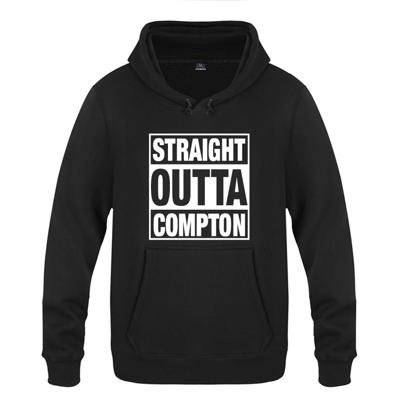 

Straight Outta Compton NWA Rock Rap Sweatshirts Men 2018 Mens Hooded Fleece Pullover Hoodies