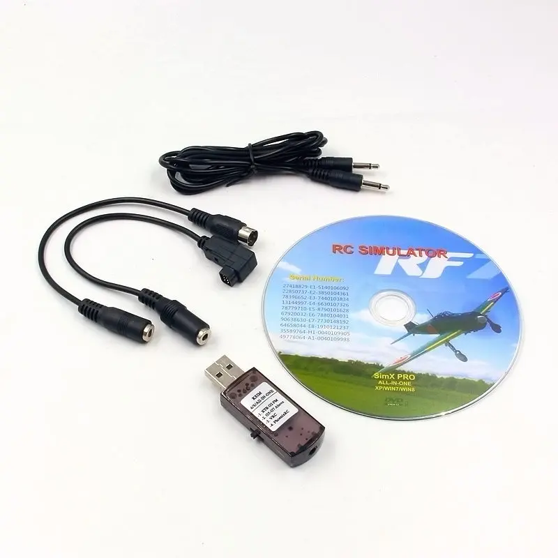 

FATJAY alall in one simulator RC hobby flight 22 in 1 USB XTR Phoenix RealFlight
