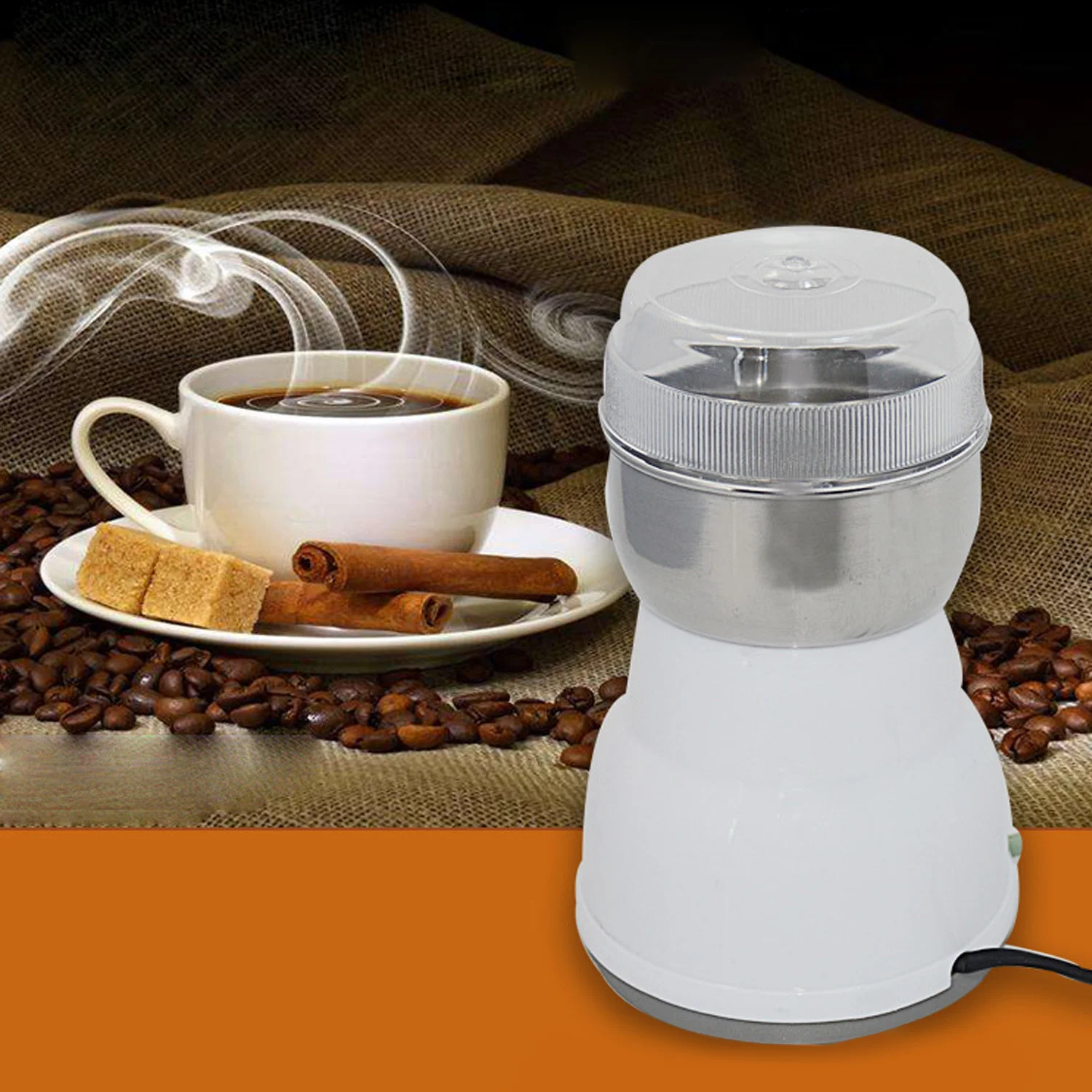 Behogar Electric Coffee Grinder Spice Beans Spice Nuts