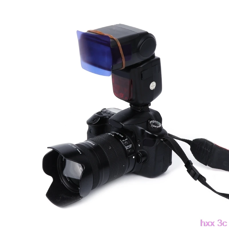 Новый 20 цветов фотографический цветной гель фильтр карты набор Вспышка Speedlite для