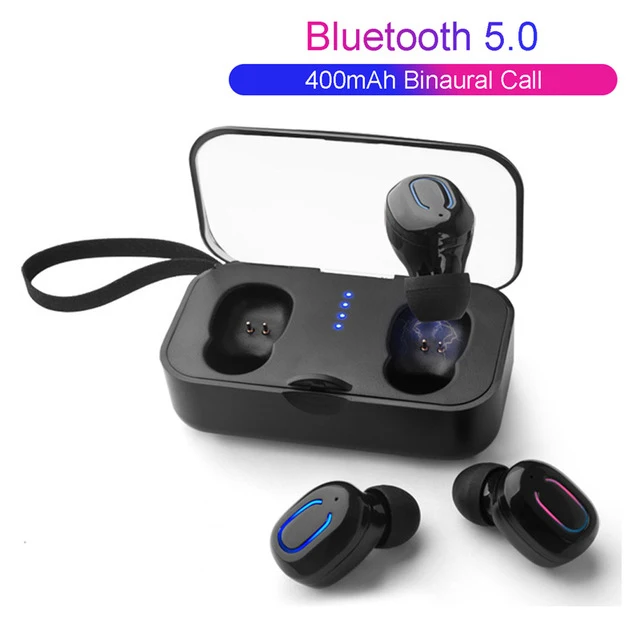 

20pcs T18S Invisible Bluetooth Earphones 5.0 TWS Mini Wireless Earbuds Stereo Deep Bass Headset with charging box PK i12