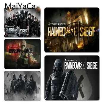 

MaiYaCa Your Own Mats Rainbow Six MousePad Computer Laptop Mouse Mat Gamer Play Mat Customization Supported Decorate You Desk