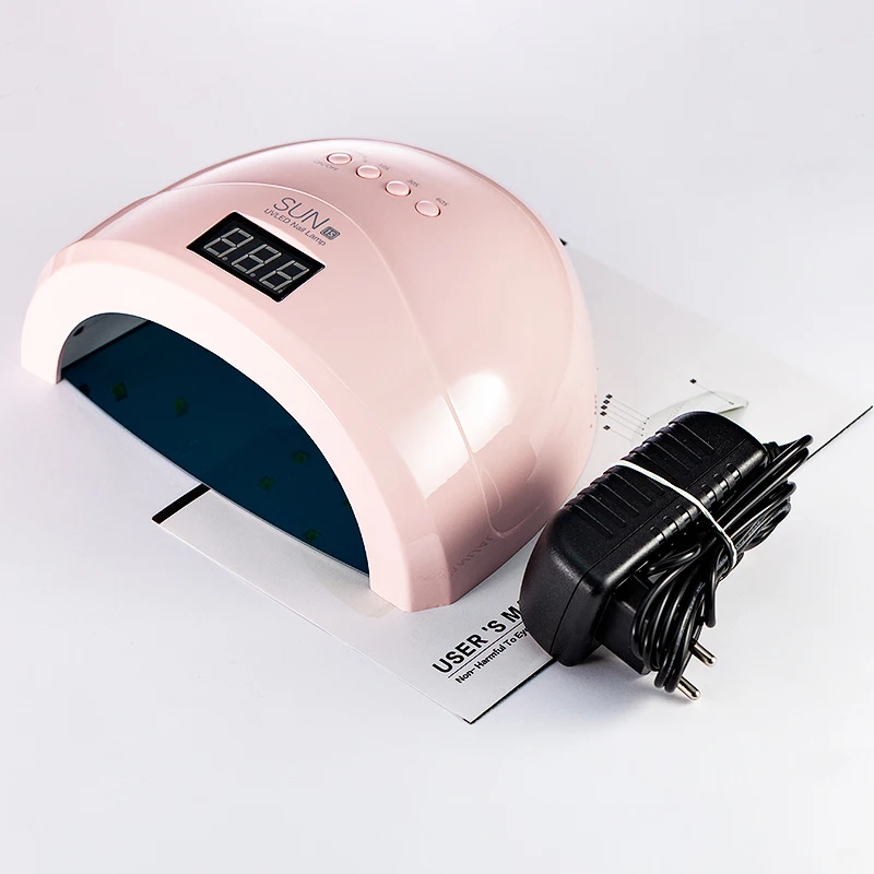 Conduziu a Lâmpada Secador de Unhas de Alta Lâmpada de Cura para uv Unhas de Gel Máquina de Polonês da Arte para Unhas Automática de Sun1s Detecção Unha Qualidade Lâmpada uv Levou 48 w 8 Cheap Secadores de unhas