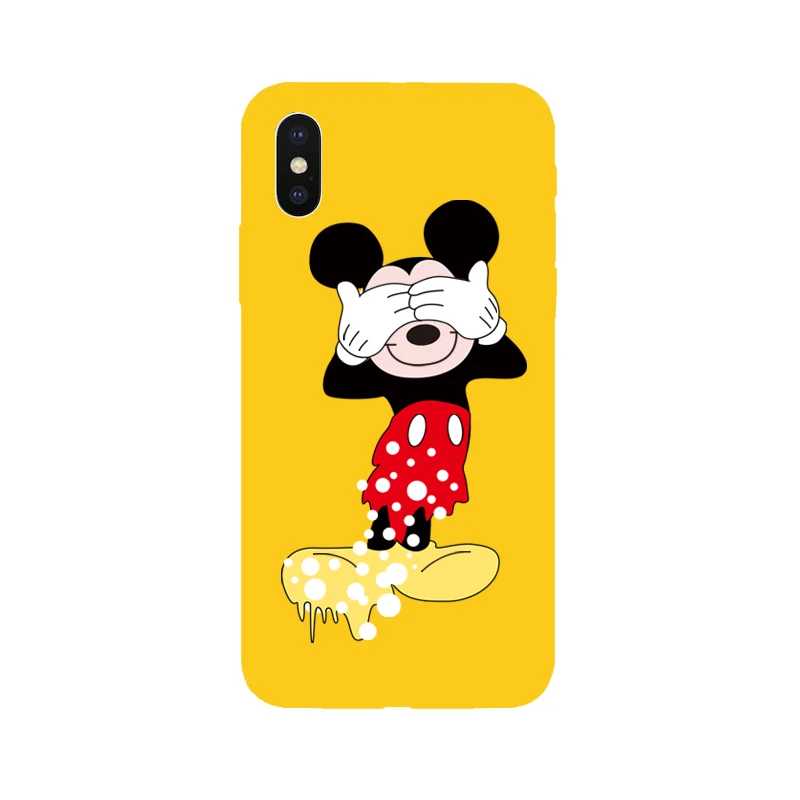 ل iphone 6 7 8 زائد حالة الكرتون القط ميني fundas لينة سيليكون الهاتف خزائن هاتف آيفون X Xs ماكس Xr 10 8 7 6 6 s زائد 5 5 s Se