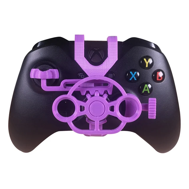 Xbox One Gaming Racing Wheel, 3D Printed Mini Steering Wheel add on for