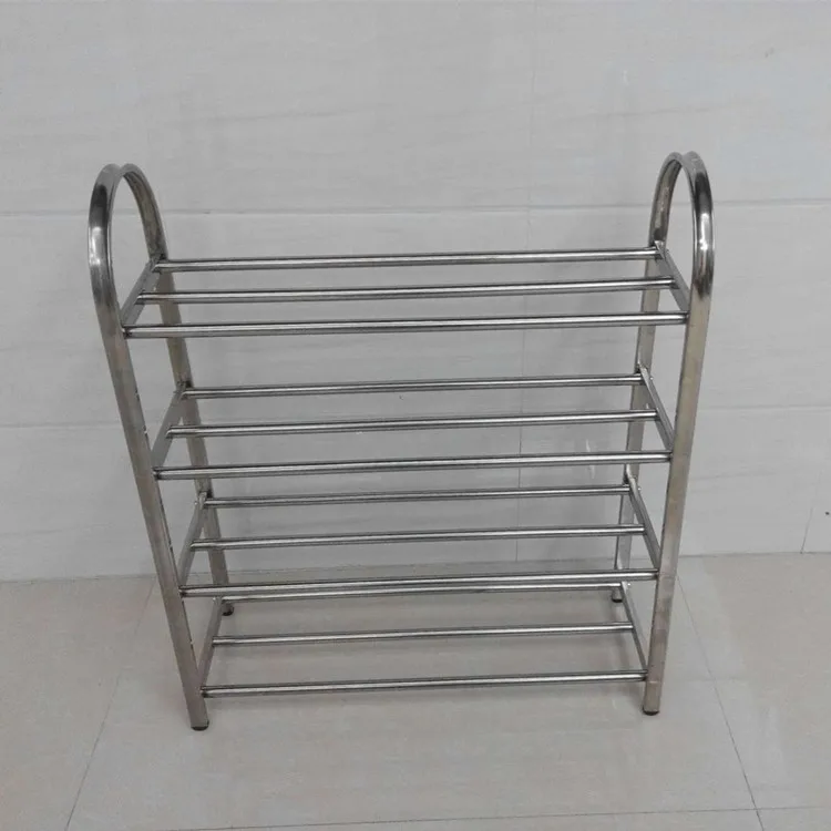 Specials thick stainless steel shoe rack storage four Specials thick stainless steel shoe rack storage four