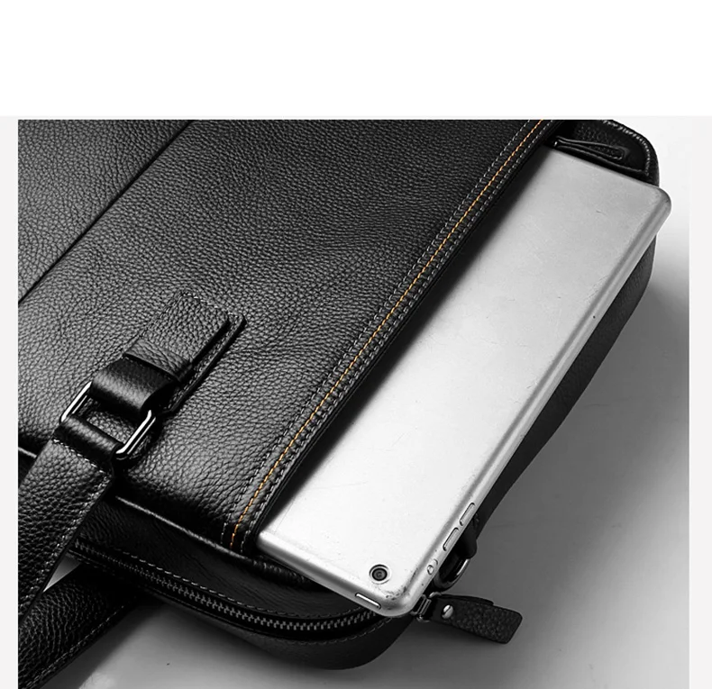 DISNOCI 2018 для мужчин's портфели пояса из натуральной кожи мужчин бизнес сумки большой ёмкость сумка для ноутбука модные мужские Сумка