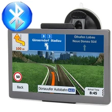 Автомобильный gps навигатор 7 дюймов HD FM Bluetooth Голос trafflc сигнализация грузовик навигации 128 м+ 8 г памяти Последние Европа географические карты