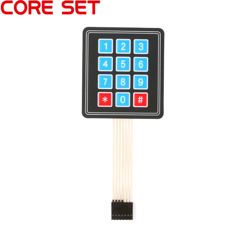 1 2 3 4 12 16 20 Key Button Membrane Switch 1x4 3x4 4x4 4x5 Keys Matrix Array Keyboard Keypad Control Panel DIY Kit For Arduino 1 2 3 4 12 16 20 Key Button Membrane Switch 1x4 3x4 4x4 4x5 Keys Matrix Array Keyboard Keypad Control Panel DIY Kit For Arduino