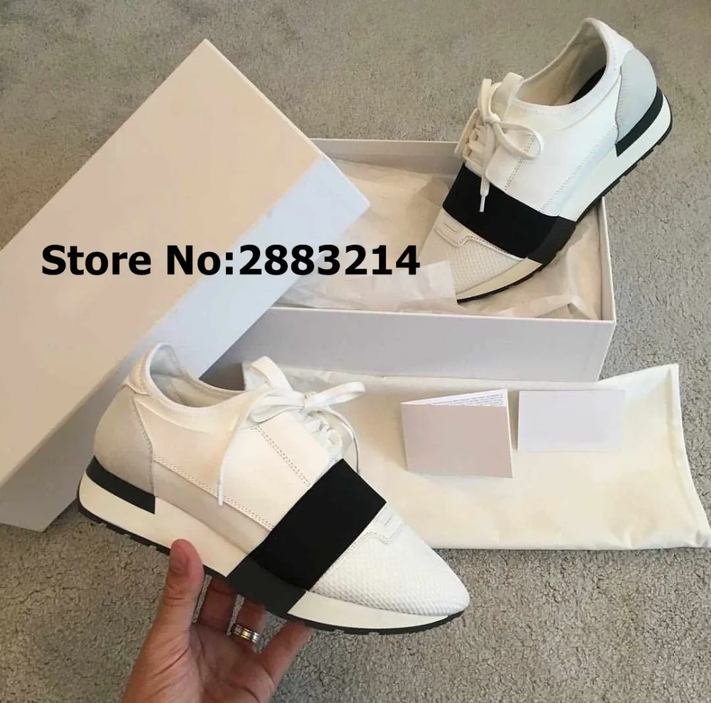 

Round Toe Patchwork Genuine Leather Lady Leisure Brand Shoes Mixed Color Casual Flats Shoes Woman Sneakers zapatos de hombre