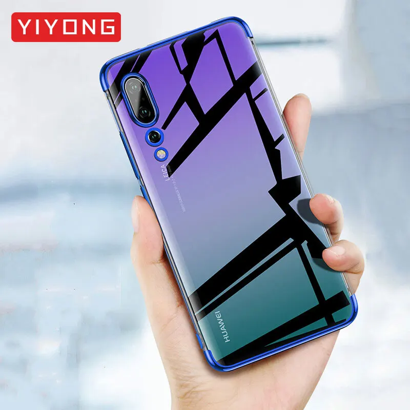 Ультратонкий чехол YIYONG для Huawei Honor 8X Max мягкий из ТПУ 8 9 10 Lite 8A 9I Play силиконовый View 20