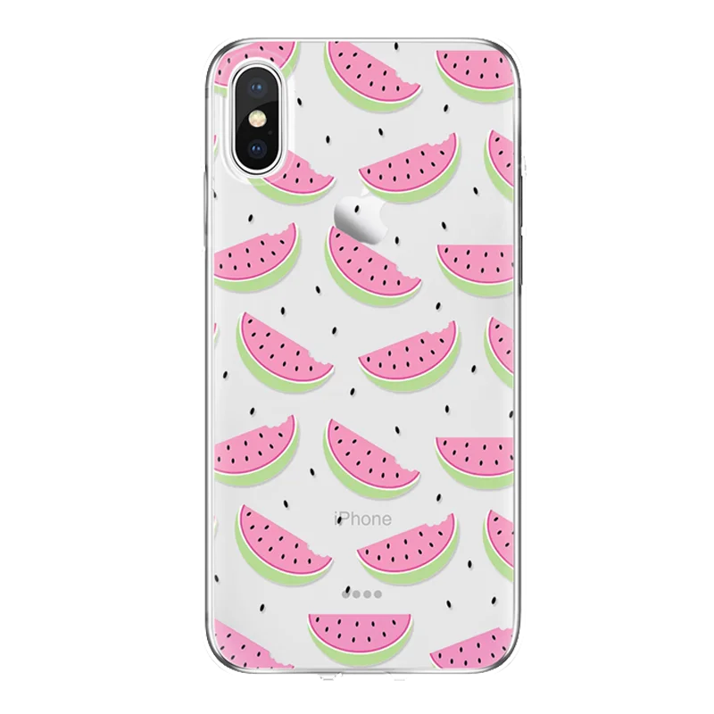 Чехол для Телефона iPhone 6s чехол из ТПУ X 4 4S 5 5S SE 2020 5C 6 7 8 Plus 12 11 Pro XR XS Max 7plus Funda|Бамперы|