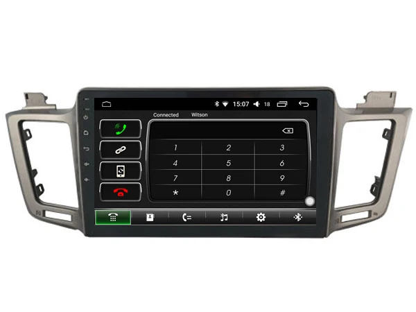 Cheap for Toyota RAV4 rav-4 2013+ Android 8.0 car gps multimedia 64GB rom+IPS screen+CARPLAY+TDA7851 Amplifer+4 Car Launcher radio 3