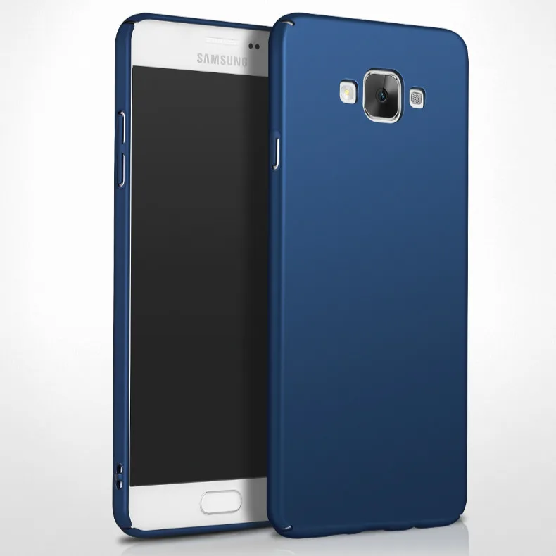 Case For Samsung Galaxy A5 A7 A8 A9 2015 Cover Luxury 360 Plastic Matte PC Hard Phone Cases shockproof | Мобильные телефоны и
