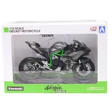 OHS Aoshima 104576 1/12 Ninja H2R гонка Ver. Масштаб готовой Литая модель мотоцикла