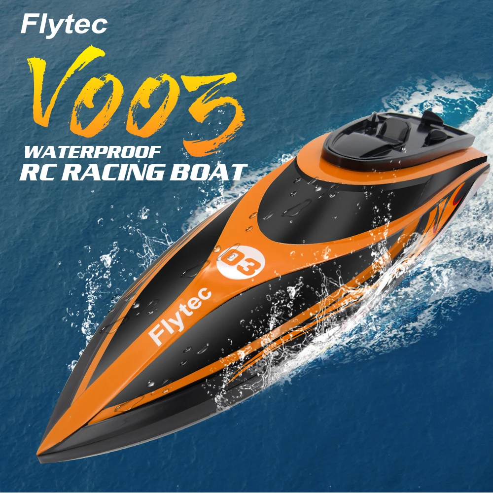 Flytec V003 RC Racing Boat 2.4G 2CH with Self righting Waterproof Built