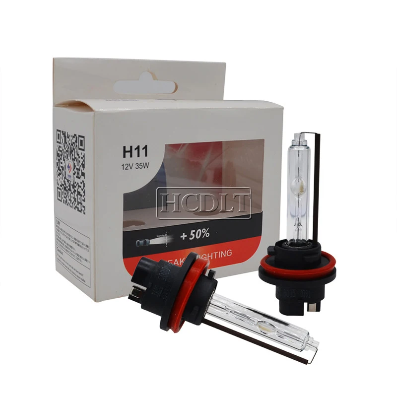 HCDLT Original 35W Yeaky 4500K 5500K 6500K Xenon H1 H7 H11 H3 HB3 9005 HB4 9006 D2H Xenon HID Bulb Car Headlight Yeaky Bulb Lamp (10)