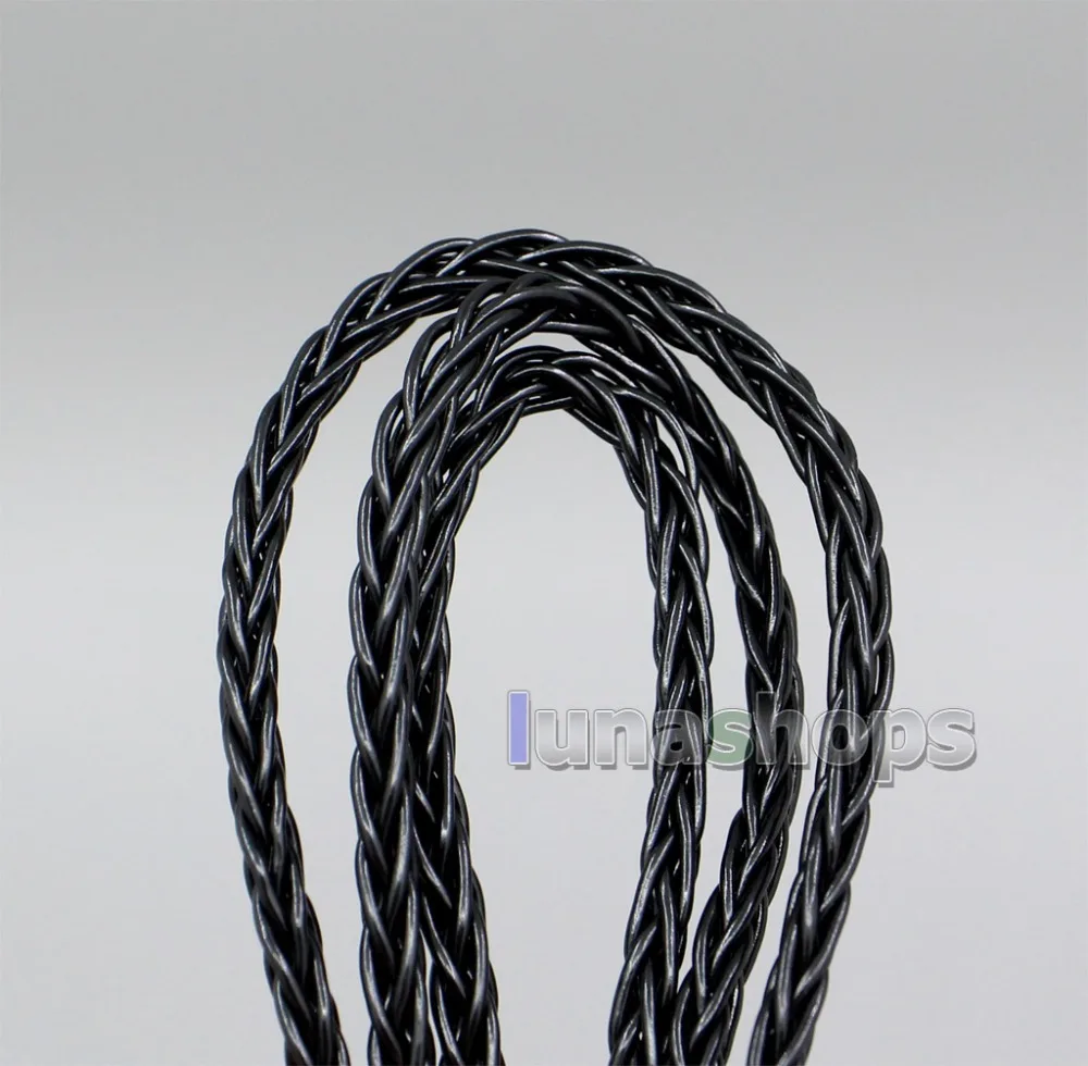 LN006338 XLR Balanced 3 5mm 2 5mm 8 Cores Silver Plated Headphone Cable For FOSTEX TH900 MKII MK2 TH909 TR X00 TH600 TH610