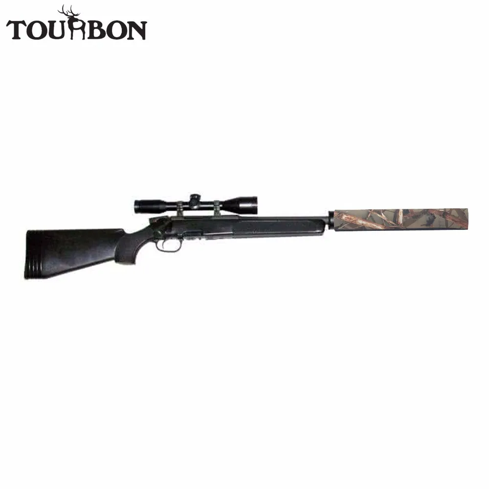 Tourbon Hunting Gun Silencer Cover Weapons Muffler Sound Moderator