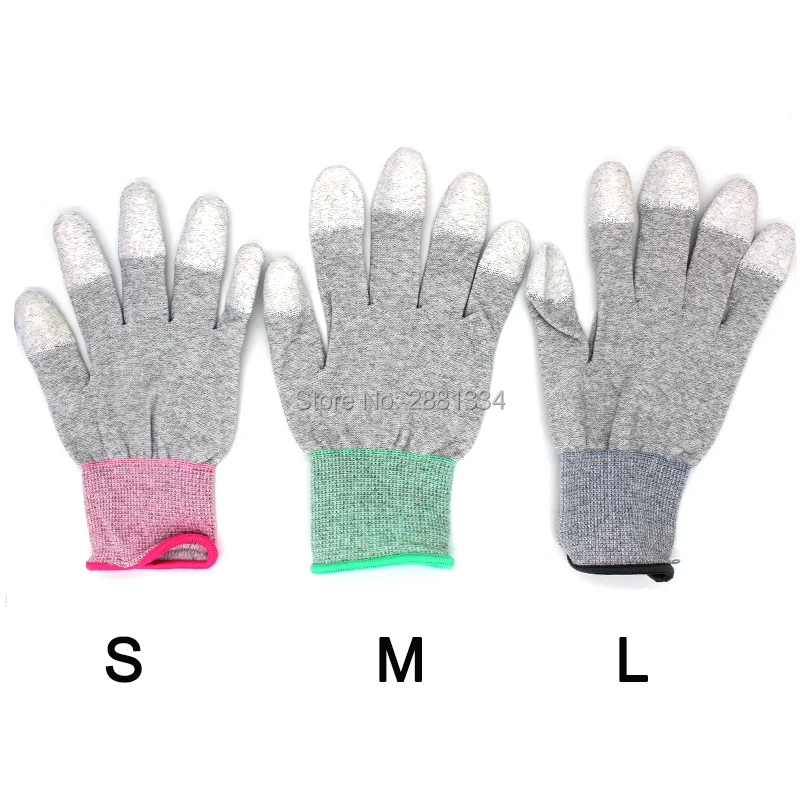 

3pairs Anti Static Gloves ESD Safe Gloves Antistatic Non-slip Industrial Working PC Computer Gloves Free Shipping