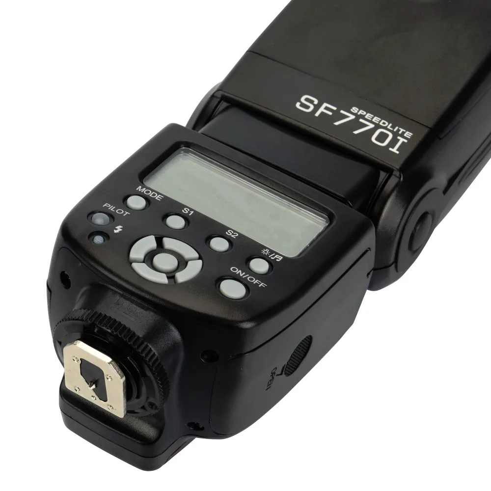 SF770I Вспышка Speedlite для Canon Nikon Pentax Olympus Panasonic цифровая камера s со стандартной камерой вспышка