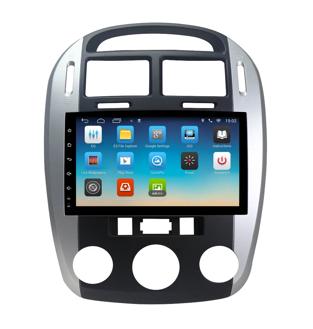 Top Nedehe 9 inch Android 8.1 Car DVD GPS Navigation For KIA Cerato 2007 2008 2009 2010 2011 2012 car radio stereo audio player 2