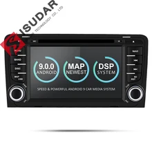 Isudar 2 Din Auto Radio Android 9 For Audi A3 8P/A3 8P1 3-door Hatchback/S3 8P/RS3 Sportback Car Multimedia Video Player GPS DVR