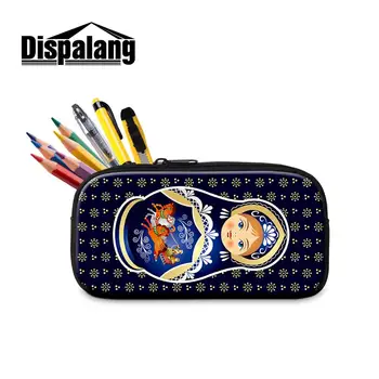

Matryoshk Russian Doll Image Amazing Printing Polyester Fabric Trendy Cosmetic Box Bag for Women Beauty Clutch on Makeup Girls